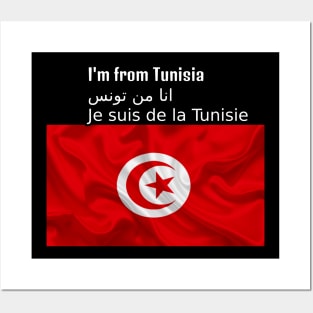 I'm from Tunisia Posters and Art